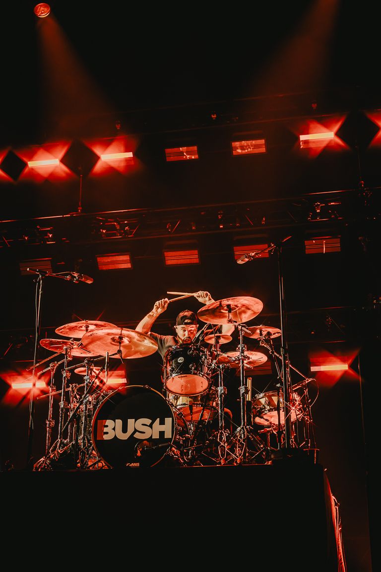 Bush performing live at AEC Theatre in Adelaide